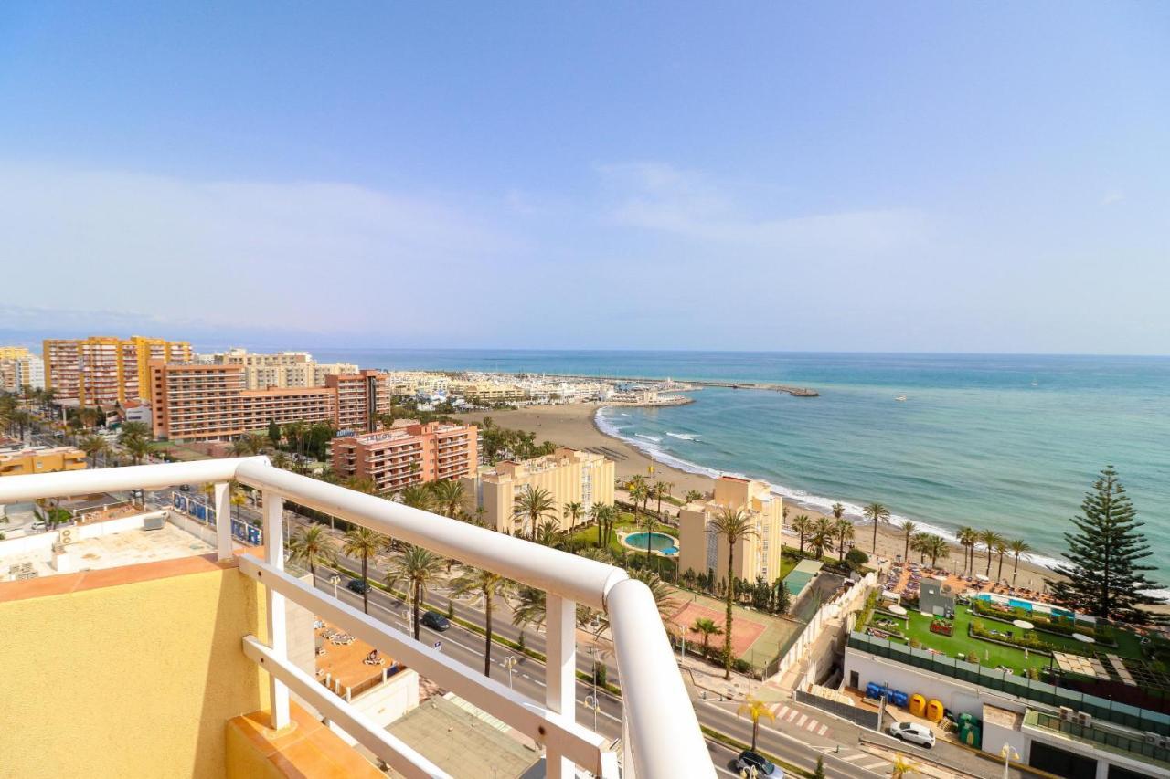 Penthouse With Panoramic Views - Puerto Marina Daire Benalmádena Dış mekan fotoğraf