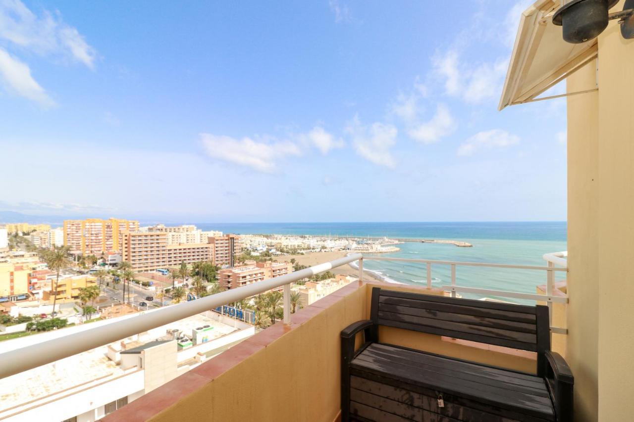 Penthouse With Panoramic Views - Puerto Marina Daire Benalmádena Dış mekan fotoğraf