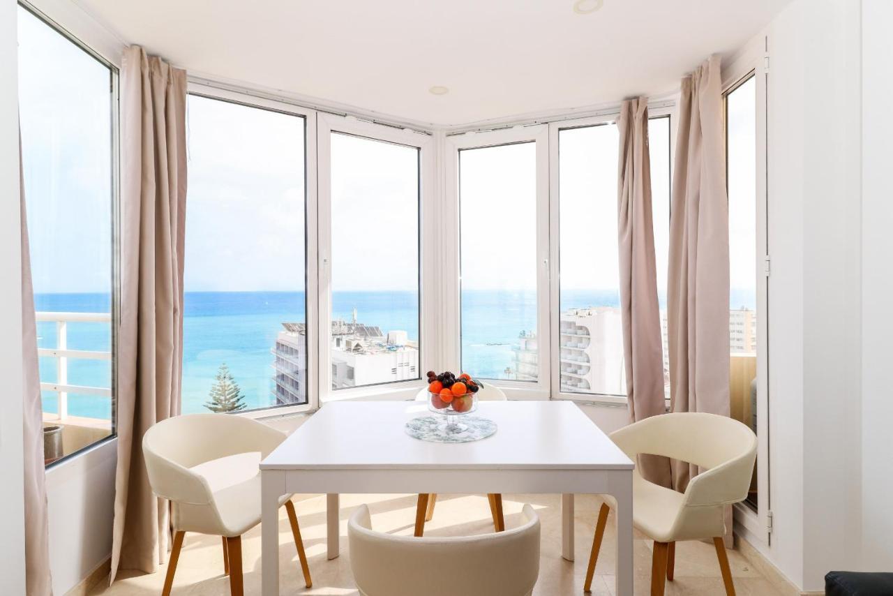 Penthouse With Panoramic Views - Puerto Marina Daire Benalmádena Dış mekan fotoğraf