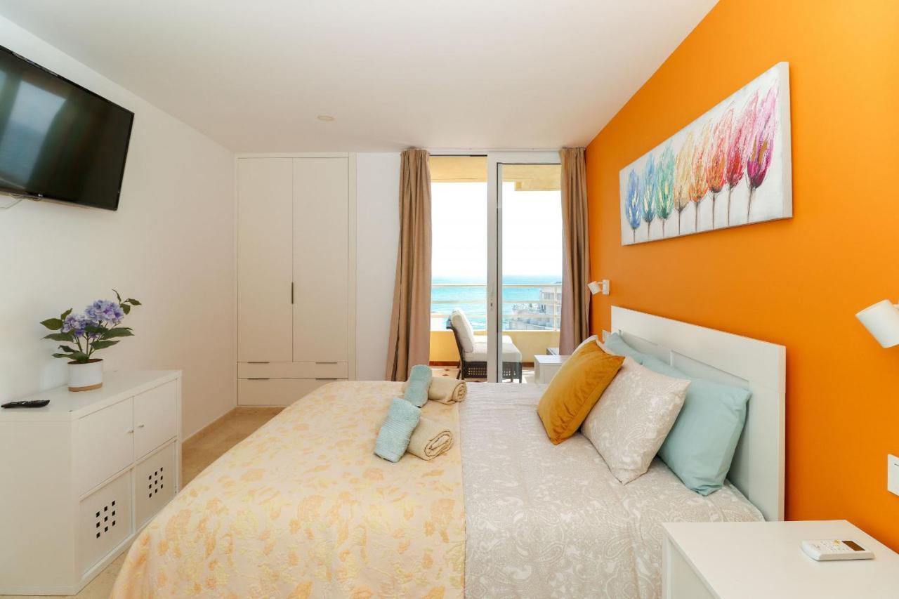 Penthouse With Panoramic Views - Puerto Marina Daire Benalmádena Dış mekan fotoğraf